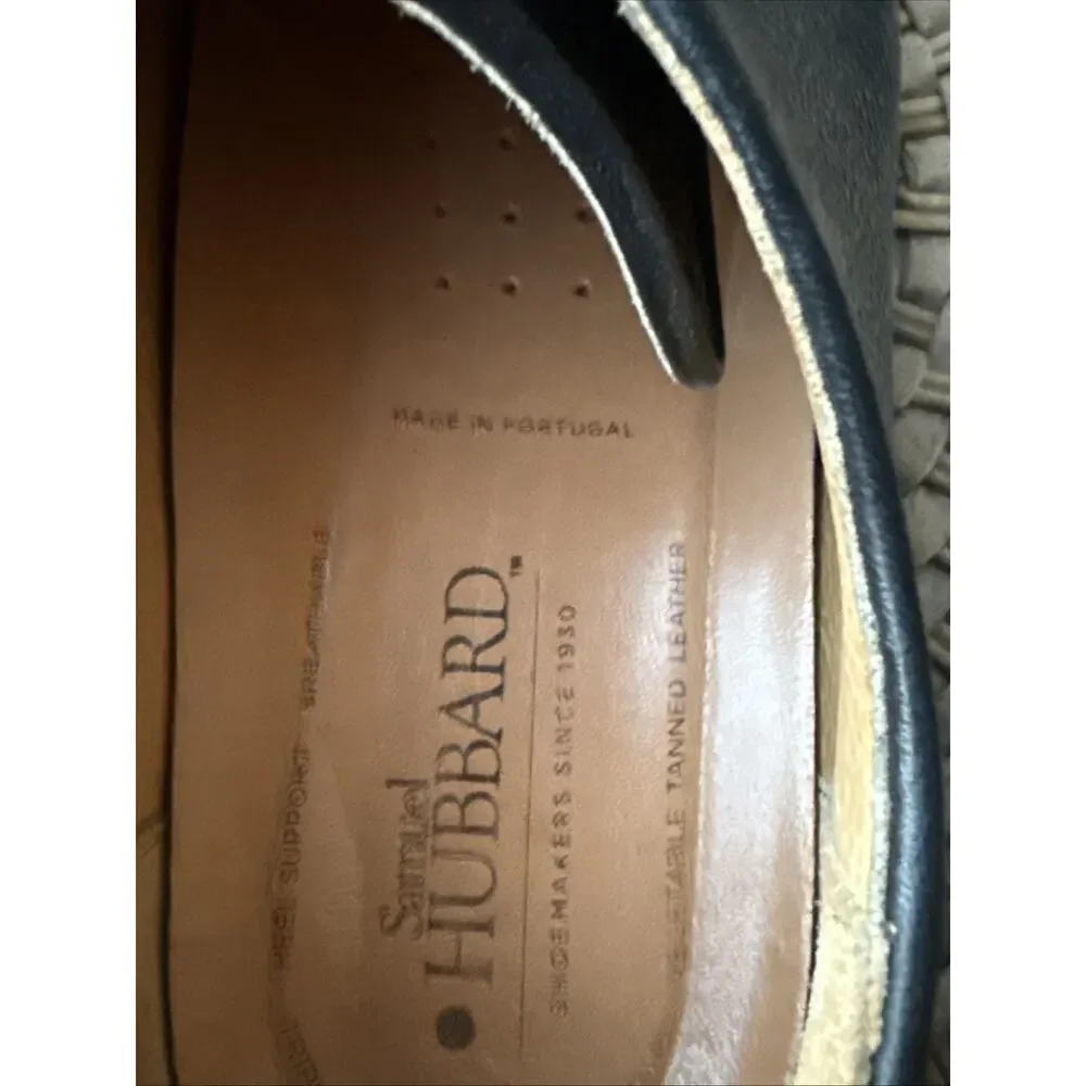Samuel Hubbard Men’s Founder Oxford Dress Black Leather Shoes Size 10M 44 EU